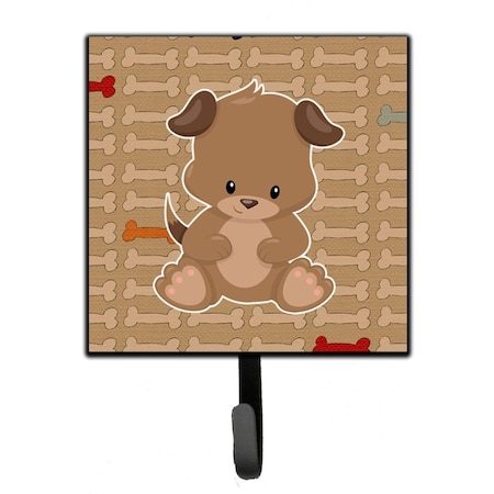 Jensendistributionservices Puppy on Brown Bones Leash or Key Holder MI1715159